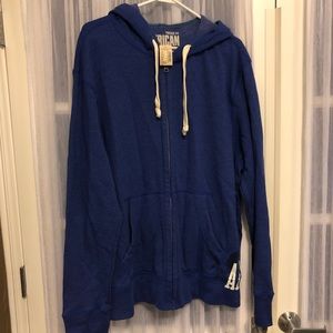 American Eagle Full-Zip Hoodie -So Comfy - XXL NWT